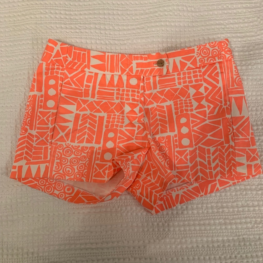 J. Crew orange shorts